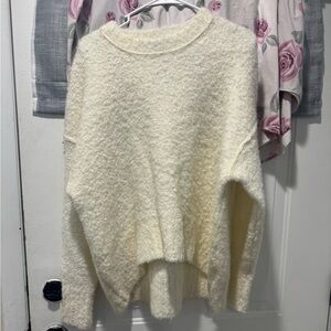 French connection high low sweater